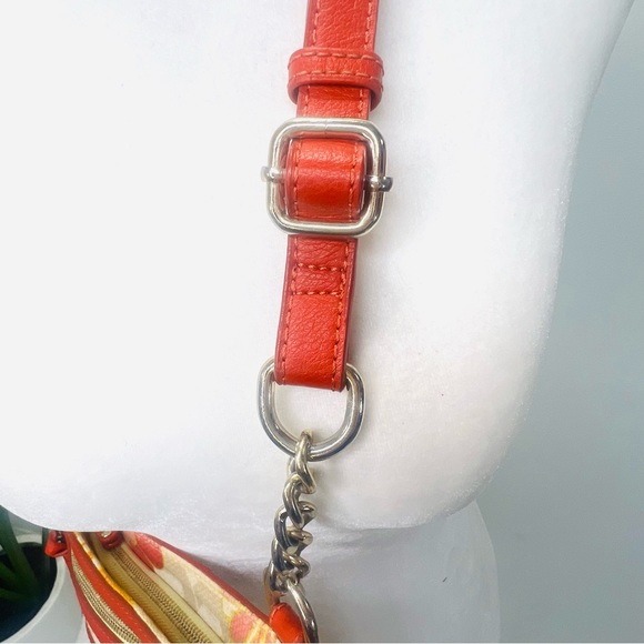 SPARTINA 449 Carson Cottage Linen Floral Adjustable Crossbody Shoulder Purse Bag - Picture 5 of 16